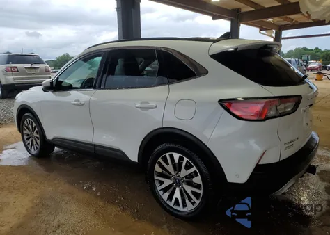 2020 Ford Escape Titanium из США, поврежденный, VIN 1FMCU9J94LUA22207